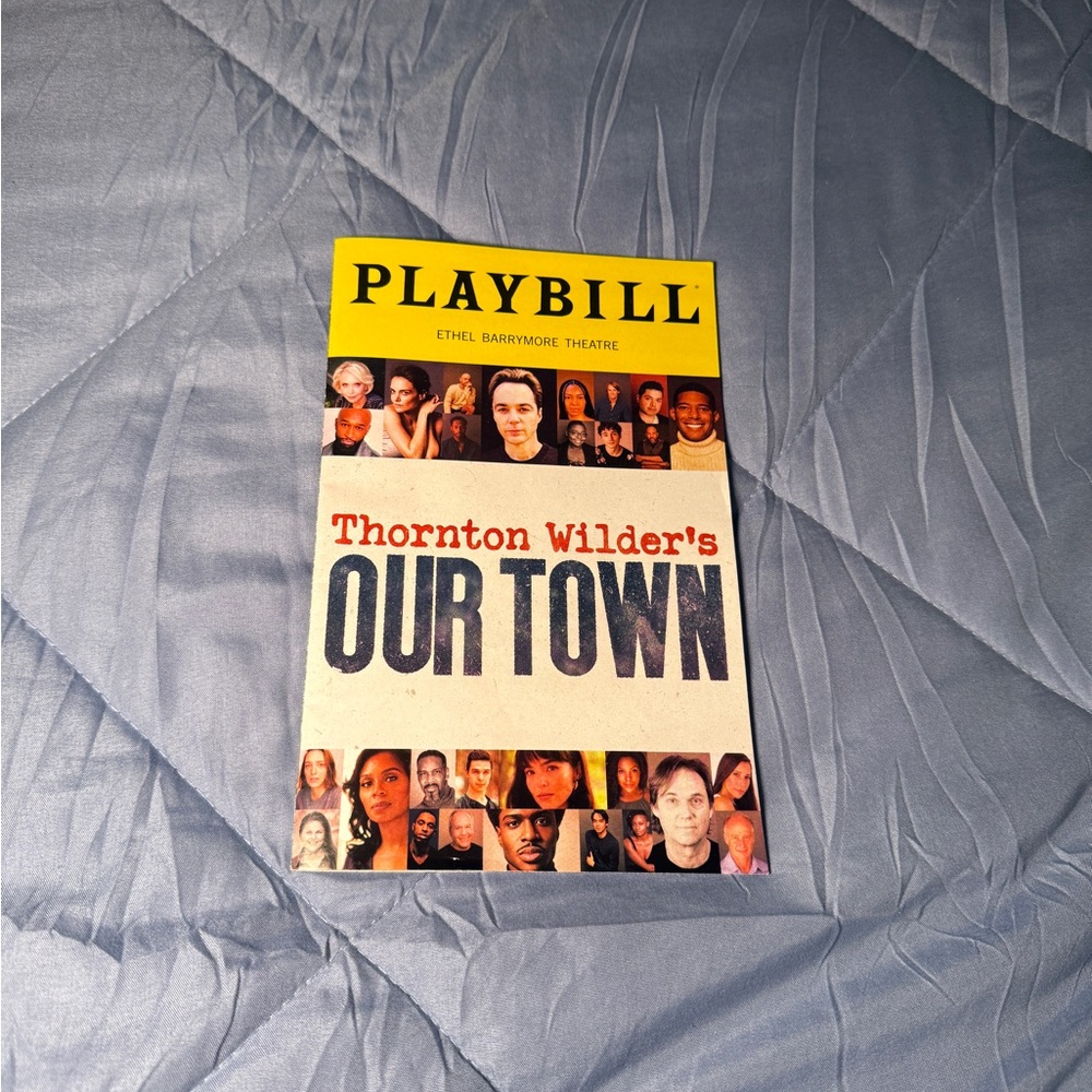 Playbill - Thornton Wilder's Our Town